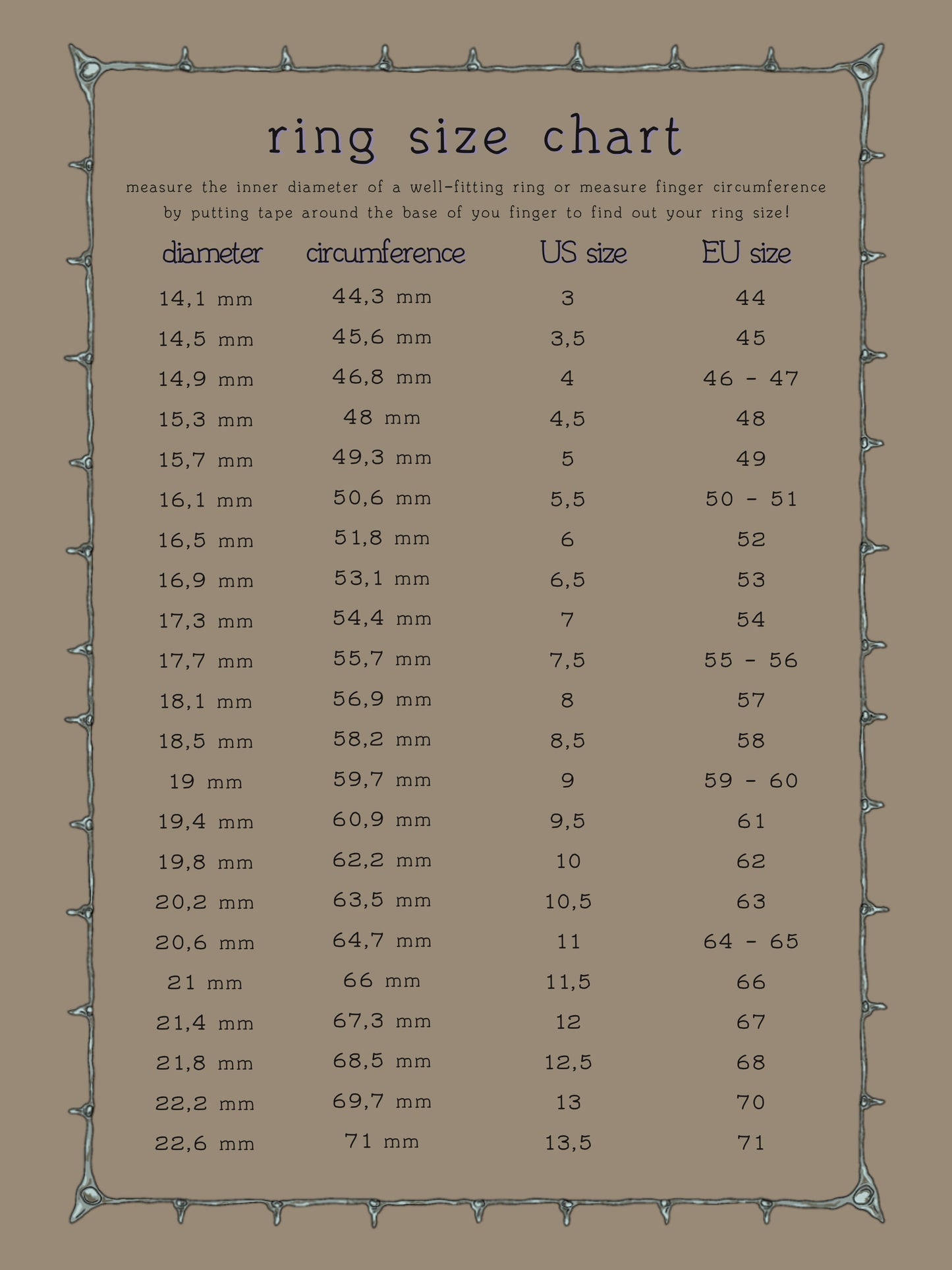 Handmade Yellow Jasper Ring (Size 53)