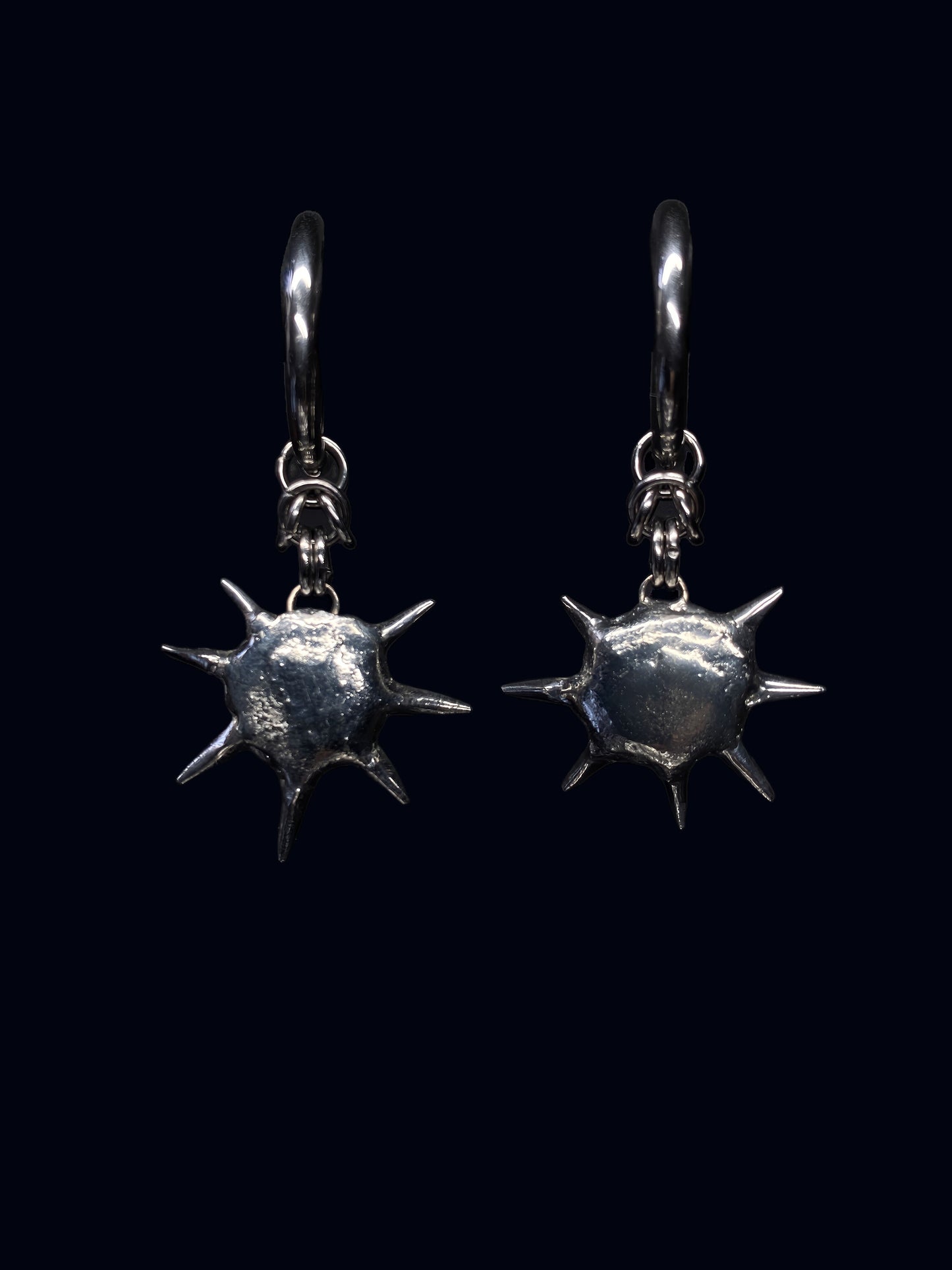 Handmade Sun Charm Earrings I