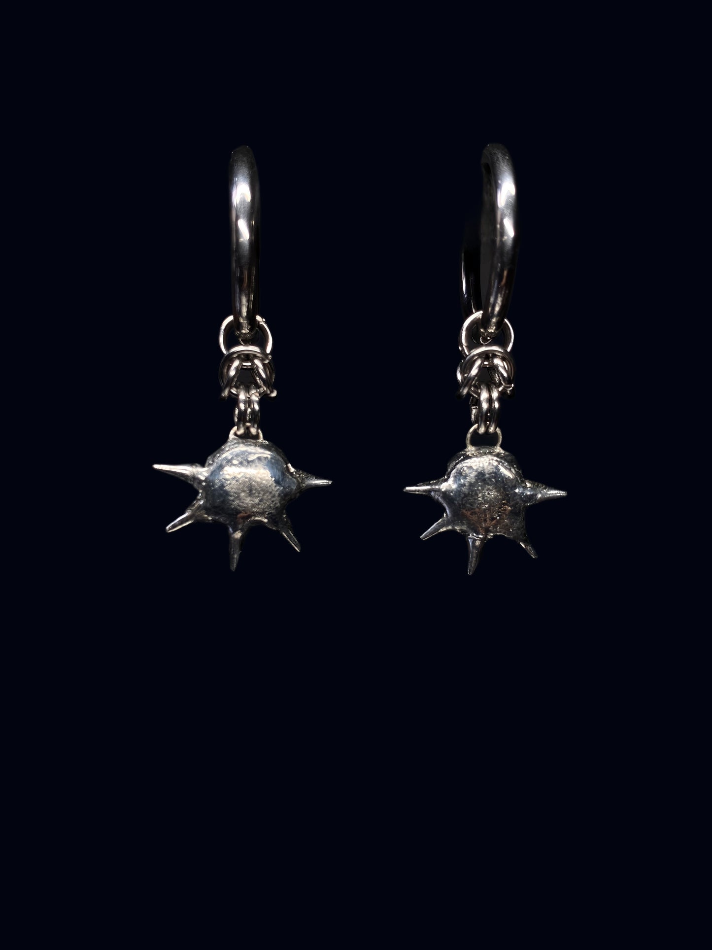 Handmade Sun Charm Earrings IV