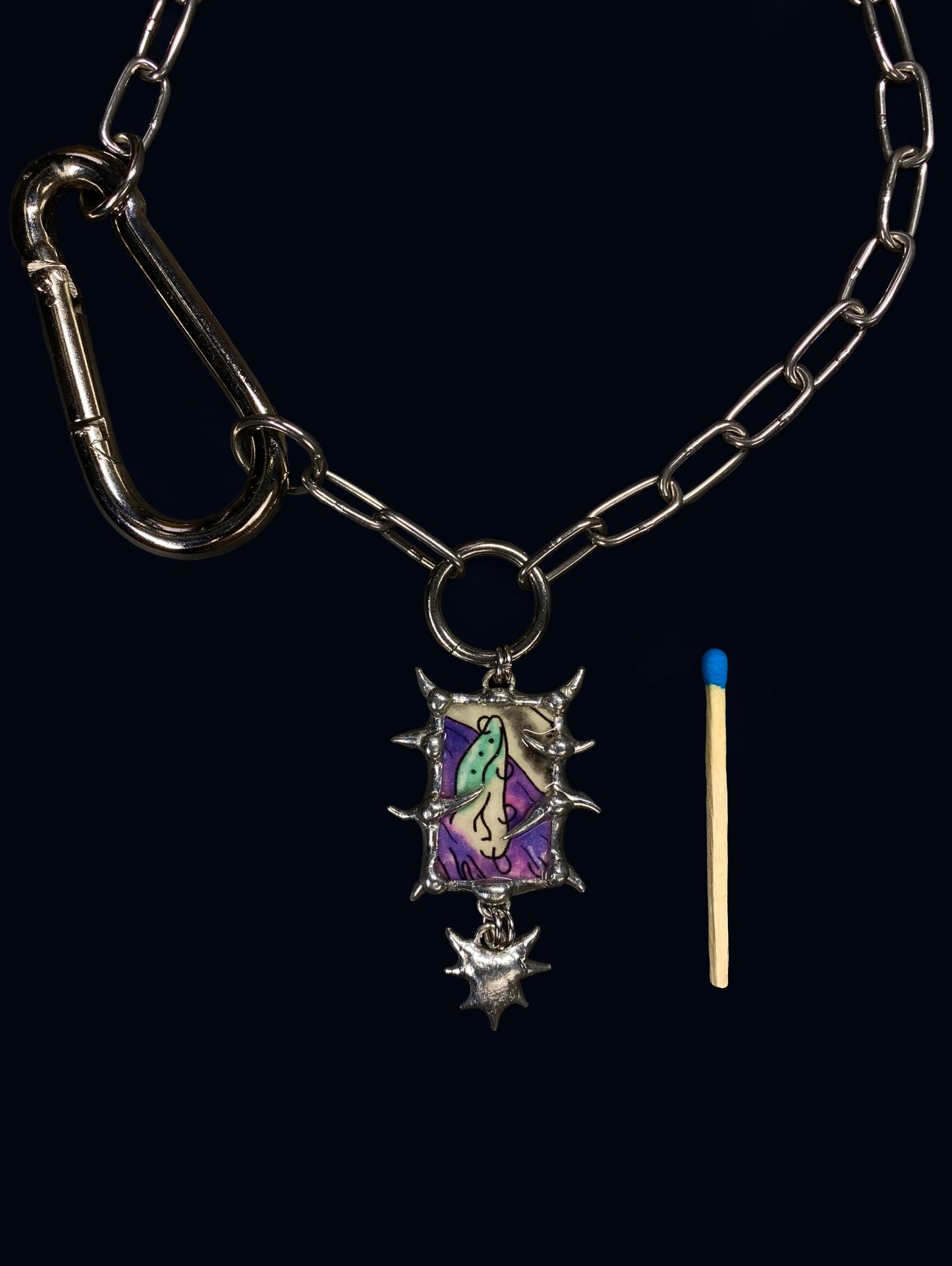 Handmade Spiky Elfe Ear Choker