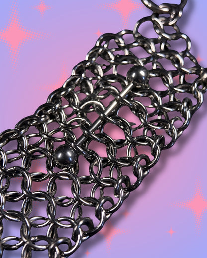 ethereal grunge amethyst necklace