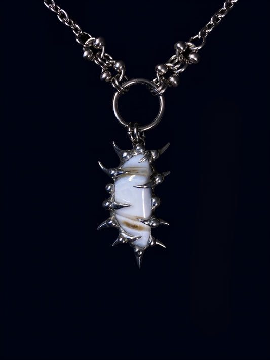 Handmade Calcite Pendant Necklace