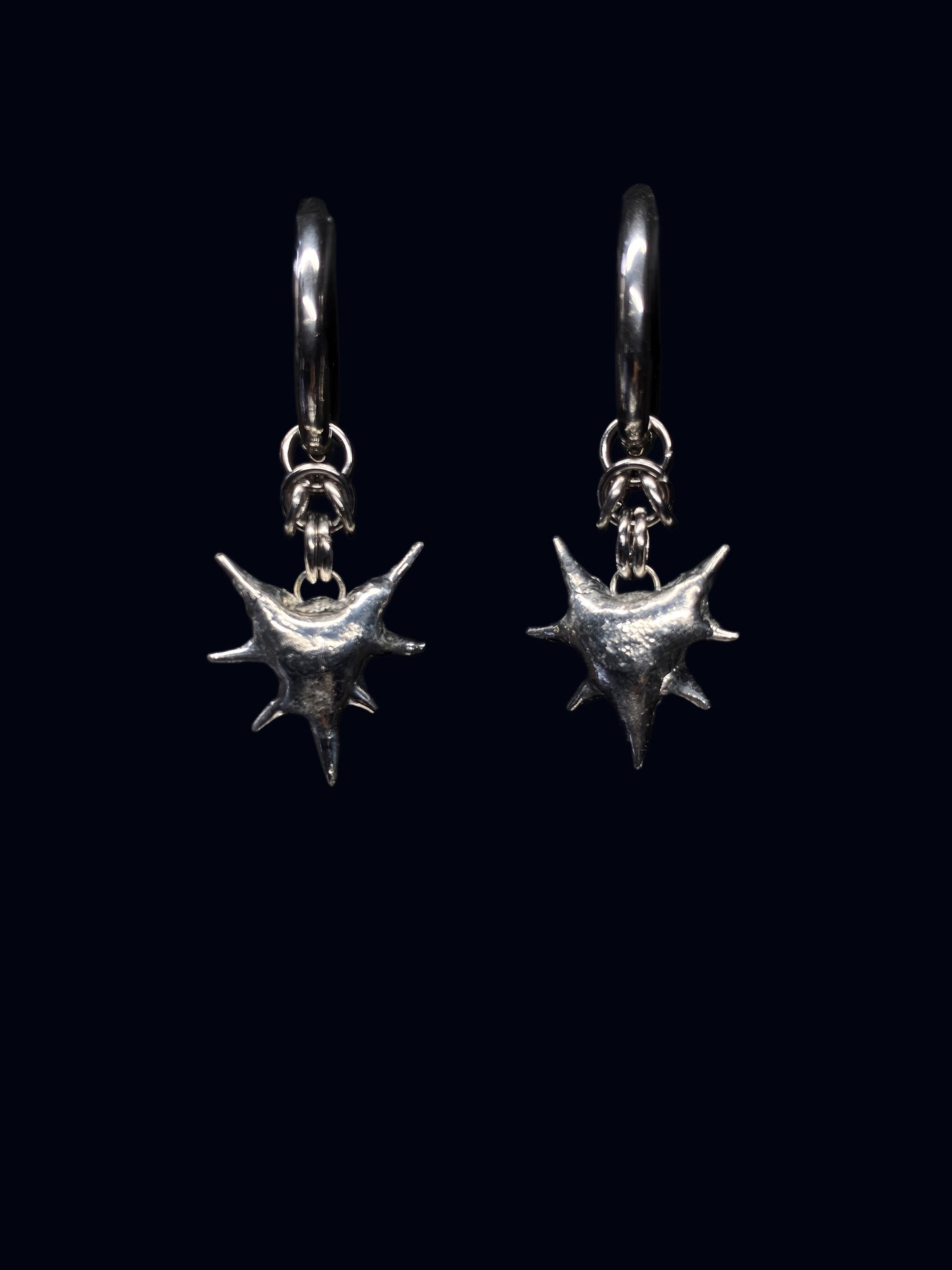 Handmade Heart Charm Earrings I