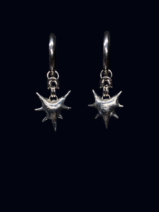 Handmade Heart Charm Earrings I