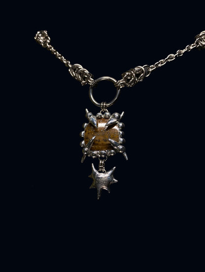 Handmade Montana Moss Agate Pendant – Necklace or Earring