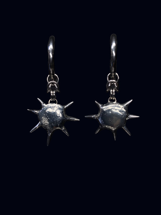 Handmade Sun Charm Earrings I