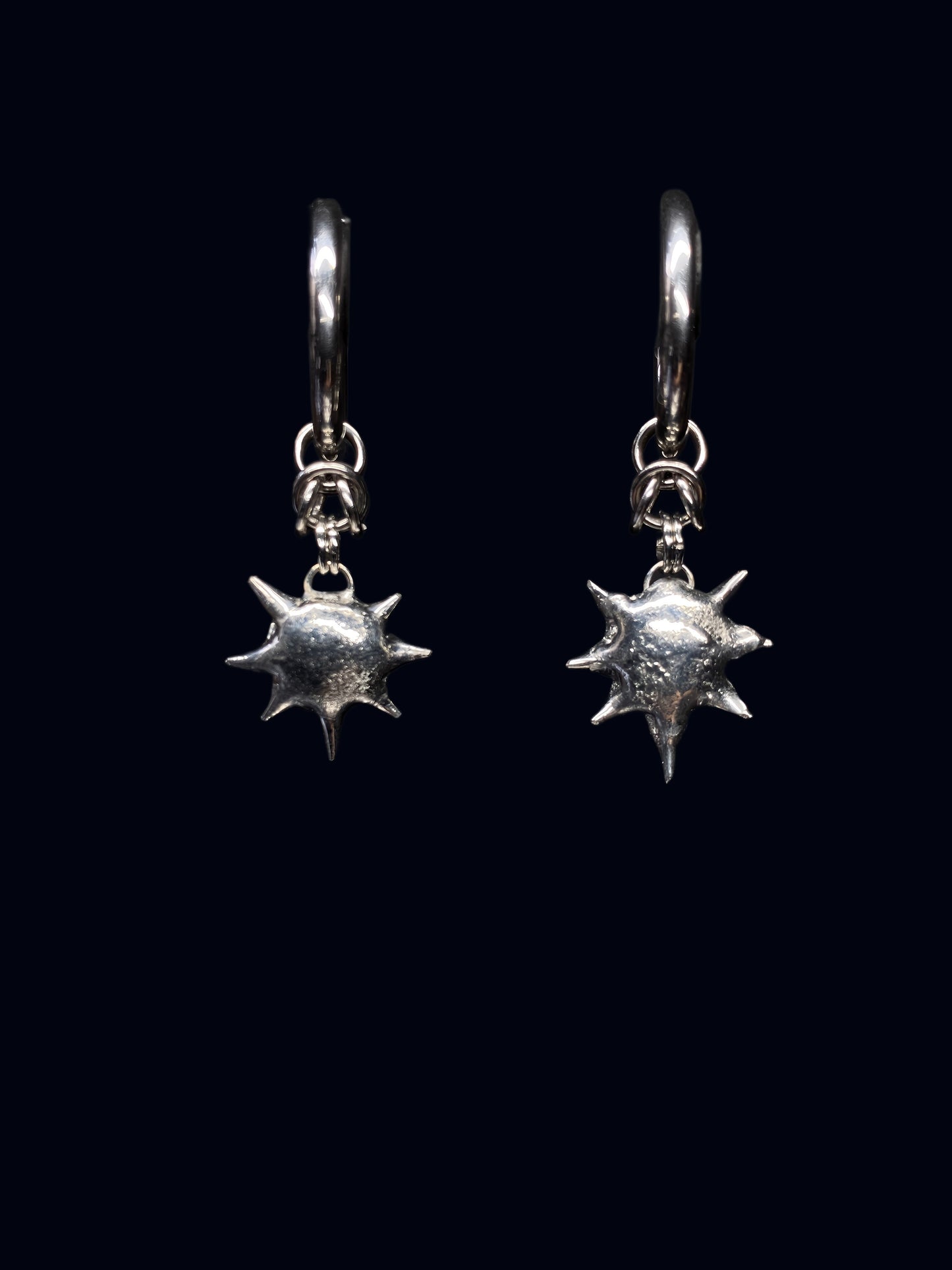 Handmade Sun Charm Earrings III