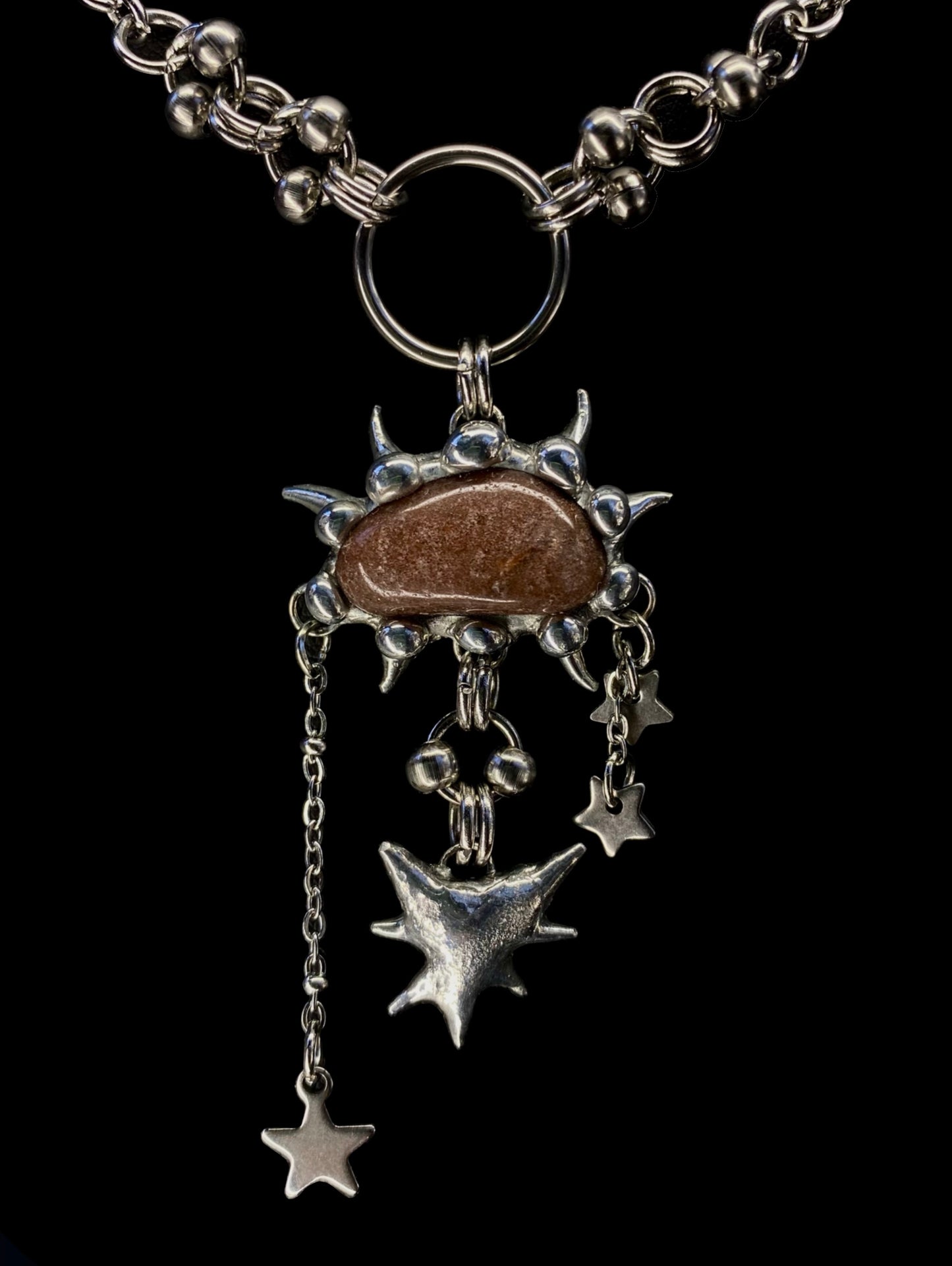 Handmade Aventurine Pendant – Necklace or Earring