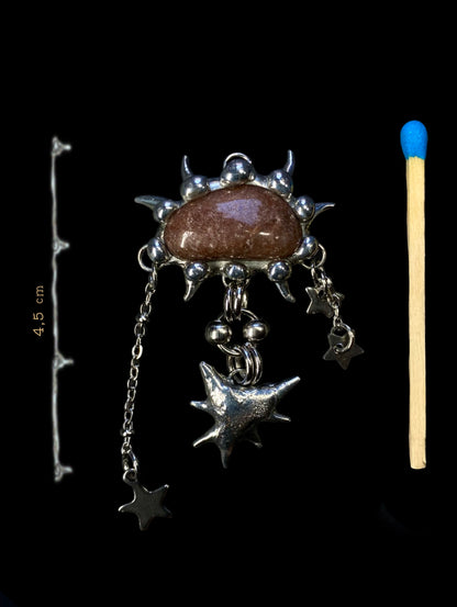 Handmade Aventurine Pendant – Necklace or Earring