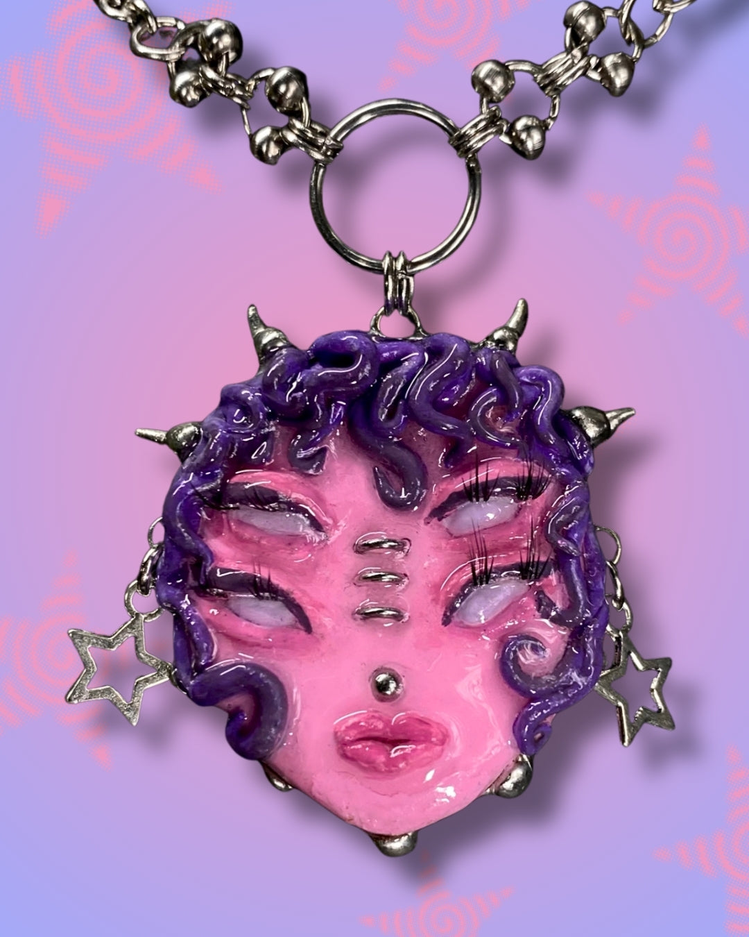 Plum Queen Pendant