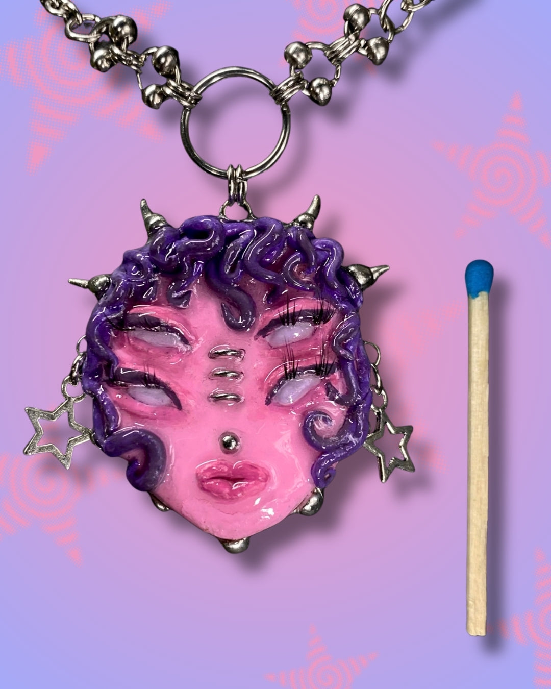 Plum Queen Pendant