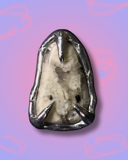 Handmade Hydrogrossular Ring (Size 55)