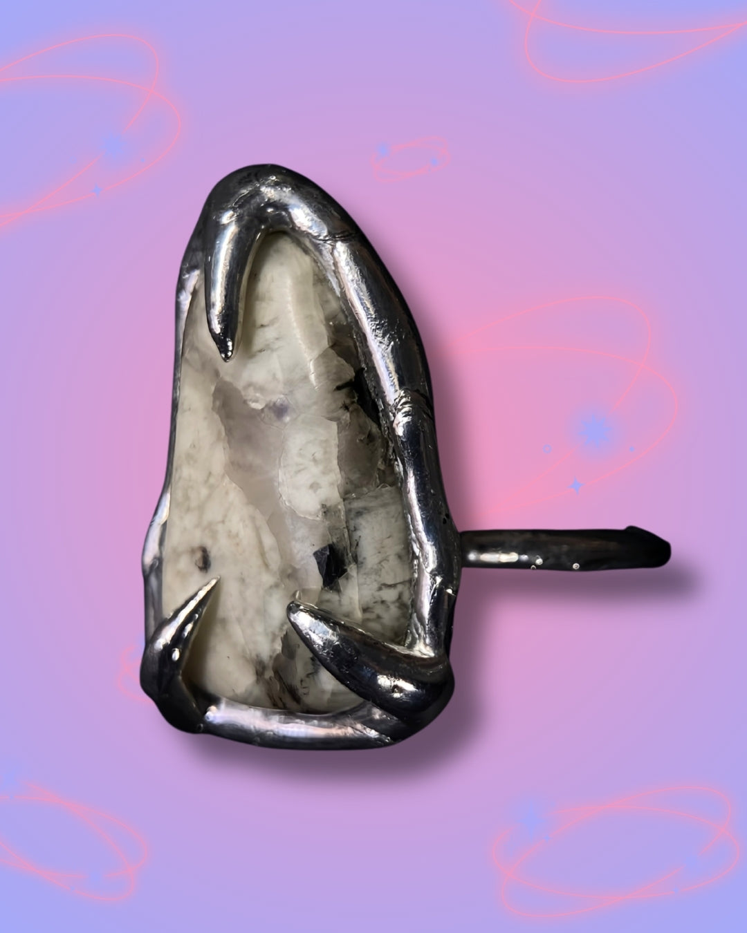 Handmade Hydrogrossular Ring (Size 55)