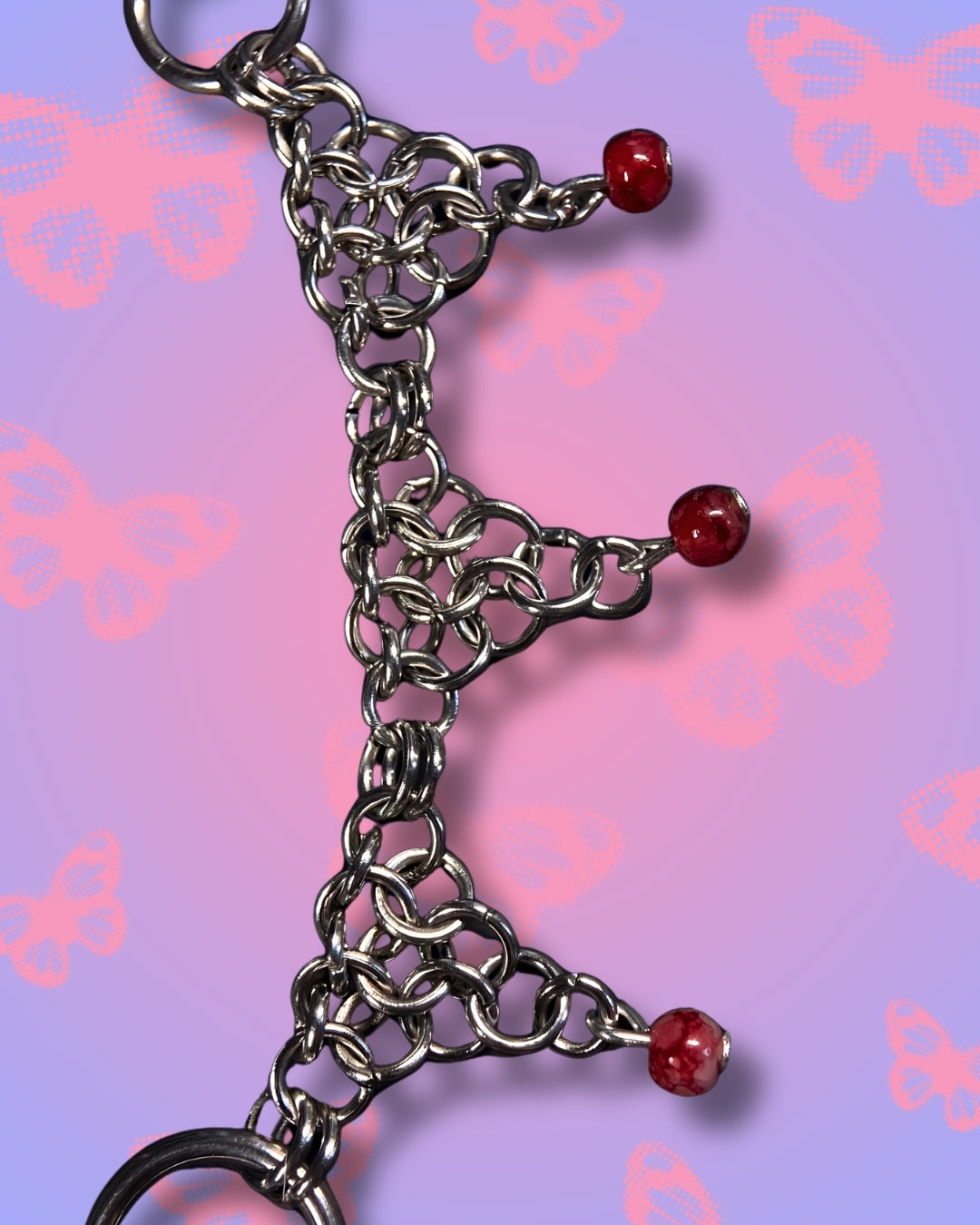 ethereal rose quartz necklace