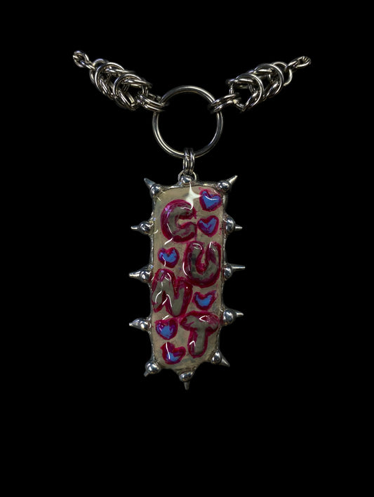 Handmade Heartcunt Pendant Necklace