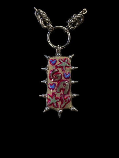 Handmade Pridebeast Pendant Necklace