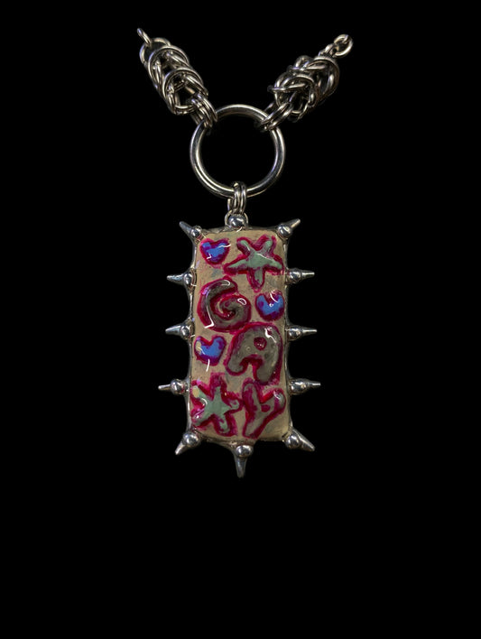 Handmade Pridebeast Pendant Necklace