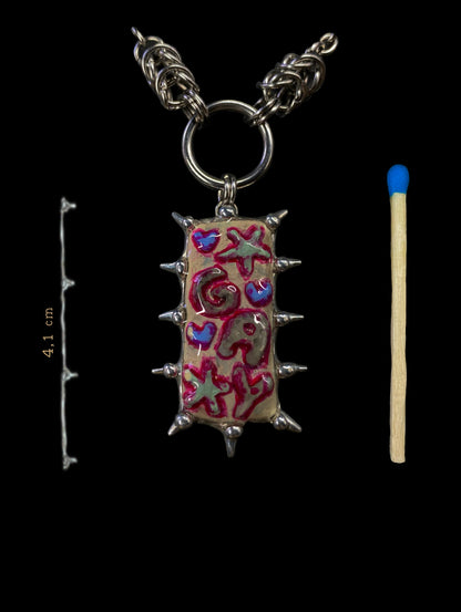 Handmade Pridebeast Pendant Necklace