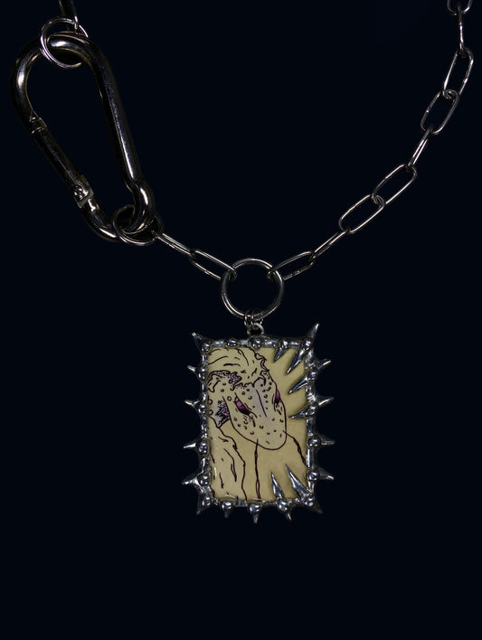 Handmade Spiky Dragon Choker